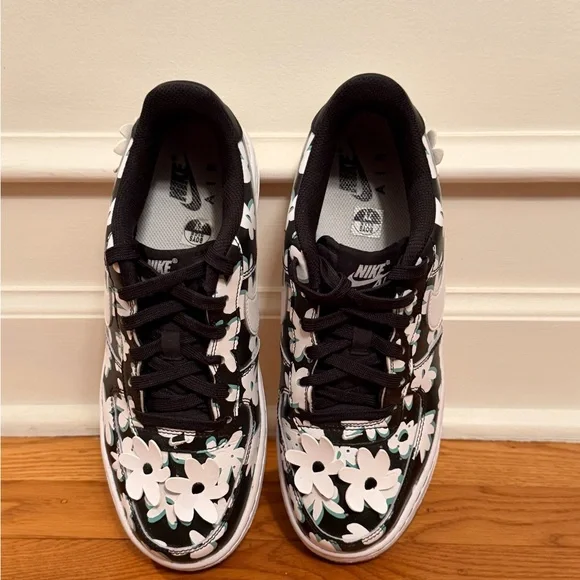 Nike Air Force 1 Floral Daisy Sneakers – Youth Size 7Y / Women’s 8.5 - Picture 12 of 16
